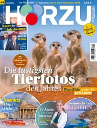 : HÖRzu Fernsehzeitschrift No 44 vom 25  Oktober 2024
