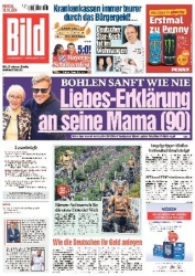 :  Bild Zeitung vom 28 Oktober 2024