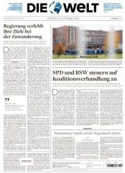 :  Die Welt vom 29 Oktober 2024