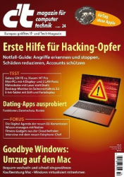 :  c't Magazin für Computertechnik No 24 vom 01 November 2024