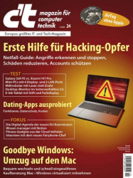 : c't Magazin - 01. November 2024