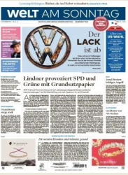 :  Die Welt am Sonntag (Frühausgabe) vom 02 November 2024