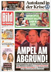 : Bild am Sonntag - 03. November 2024