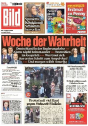 :  Bild Zeitung vom 04 November 2024