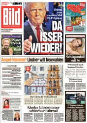 :  Bild Zeitung vom 07 November 2024