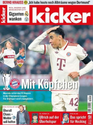 : Kicker Sportmagazin No 91 vom 07  November 2024
