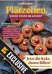 :  LandGenuss EXCLUSIVE Magazin (Plätzchen) November 2024