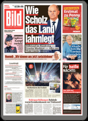 :  Bild Zeitung vom 11 November 2024