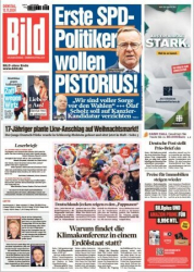 : Bild Zeitung vom 12 November 2024