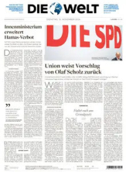 :  Die Welt vom 12 November 2024