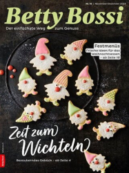 :  Betty Bossi Kochmagazin November-Dezember No 10 2024