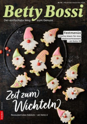 : Betty Bossi Magazin No 10 November-Dezember 2024
