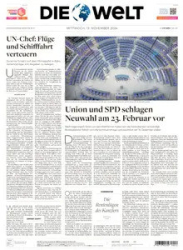 :  Die Welt vom 13 November 2024