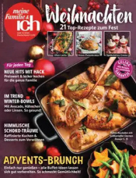 :  Meine Familie & ich Kochmagazin Dezember No 13 2024