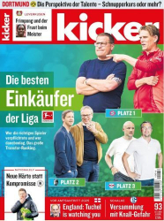 : Kicker Sportmagazin No 93 vom 14  November 2024
