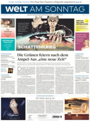 :  Die Welt am Sonntag vom 17 November 2024