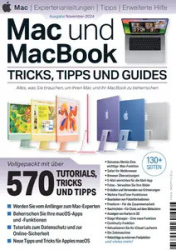 :  Mac und MacBook Tricks, Tipps & Guides Magazin November 2024