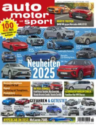 :  Auto Motor und Sport Magazin No 25 vom 21 November 2024