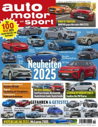 : Auto Motor und Sport Magazin No 25 vom 21  November 2024
