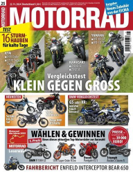 : Motorrad Magazin No 25 vom 22  November 2024
