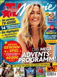 :  TV Movie Fernsehzeitschrift No 25 vom 30 Nov. - 13 Dez.2024