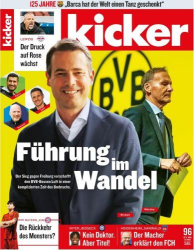 : Kicker Sportmagazin No 96 vom 25  November 2024
