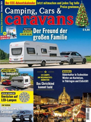 : Camping, Cars und Caravans Magazin Dezember No 12 2024
