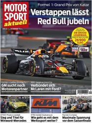 : Motorsport Aktuell Magazin No 52 vom 04  Dezember 2024
