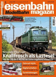 :  Eisenbahn Modellbahn Magazin Januar No 01 2025