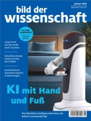 :  Bild der Wissenschaft Magazin Januar No 01 2025