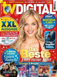 :  TV Digital Fernsehzeitschrift No 01 vom 28 Dez.-10 Jan.2025