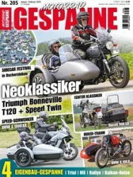 :  Motorrad Gespanne Magazin Januar-Februar No 205 2025