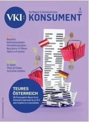 :  Konsument Testmagazin Januar No 01 2025