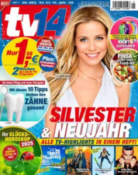 :  TV14 Fernsehzeitschrift No 01 vom 28 Dez. - 10 Jan. 2025