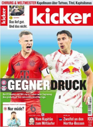 : Kicker Sportmagazin No 103 vom 19  Dezember 2024
