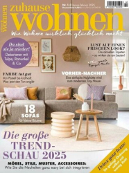 :  Zuhause Wohnen Magazin Januar-Februar No 01,02 2025