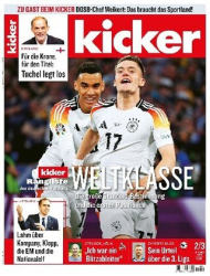 :  Kicker Sportmagazin No 02,03 vom 30 Dezember 2024