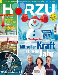 :  Hörzu Fernsehzeitschrift No 02 vom 03 Januar 2025