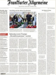 :  Frankfurter Allgemeine Zeitung vom 20 Februar 2025