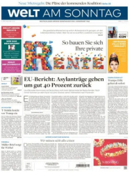 :  Die Welt am Sonntag vom 06 April 2025