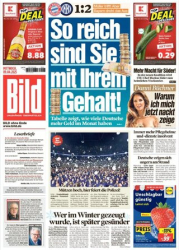 :  Bild Zeitung vom 09 April 2025