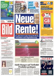 :  Bild Zeitung vom 12 April 2025