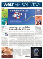 :  Die Welt am Sonntag vom 13 April 2025