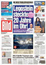 :  Bild Zeitung vom 15 April 2025