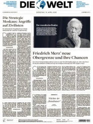 :  Die Welt vom 15 April 2025