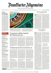 :  Frankfurter Allgemeine Zeitung vom 16 April 2025