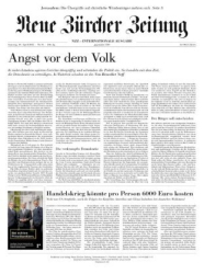 :  Neue Zürcher Zeitung International vom 19 April 2025