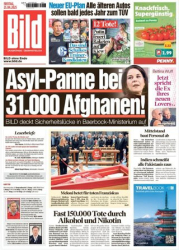 :  Bild Zeitung vom 25 April 2025