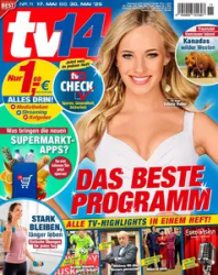 :  TV 14 Fernsehzeitschrift No 11 vom 17-30 Mai 2025