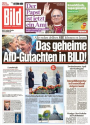 :  Bild Zeitung vom 09 Mai 2025